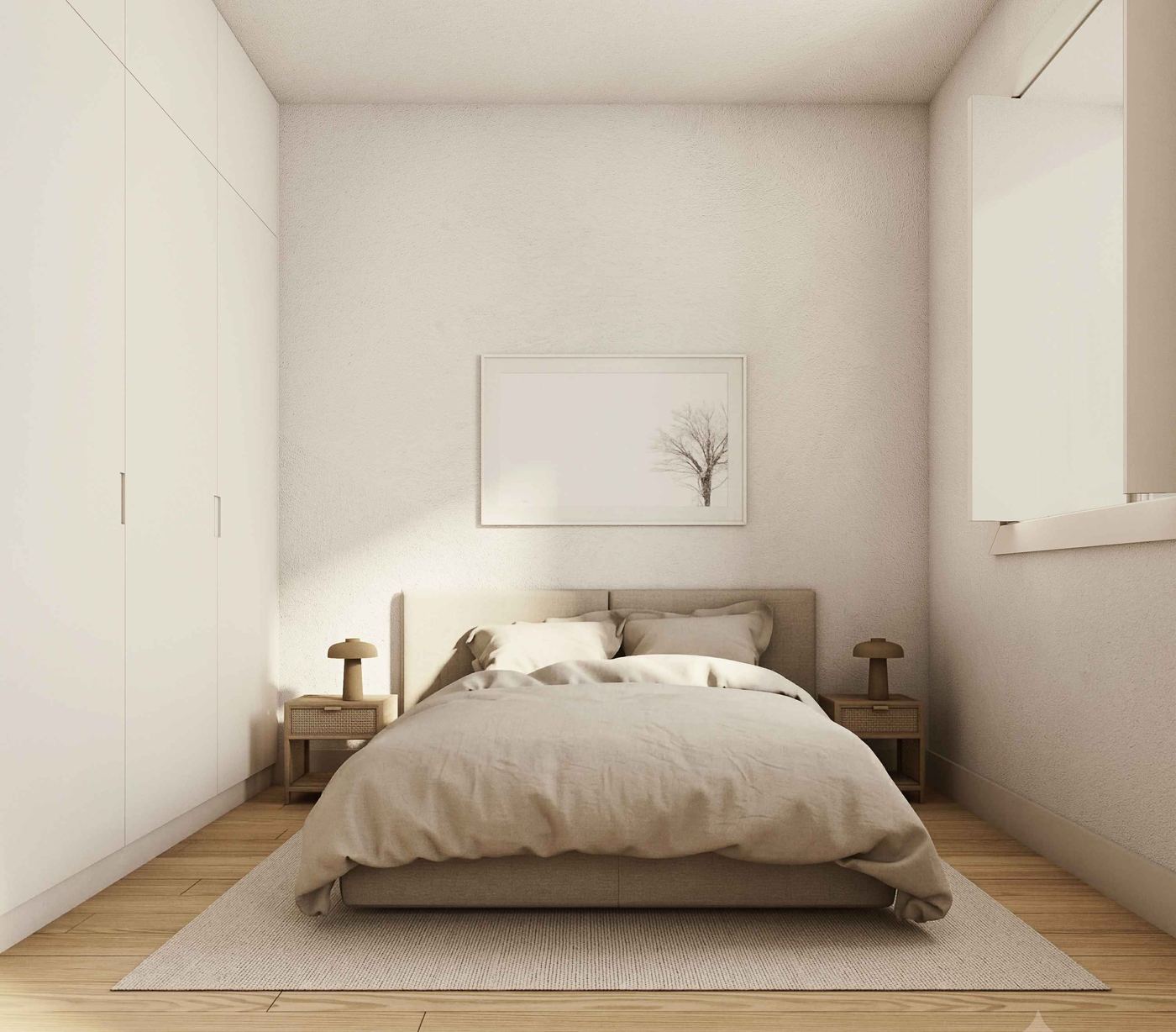 Interior Quarto, Frações H e M
